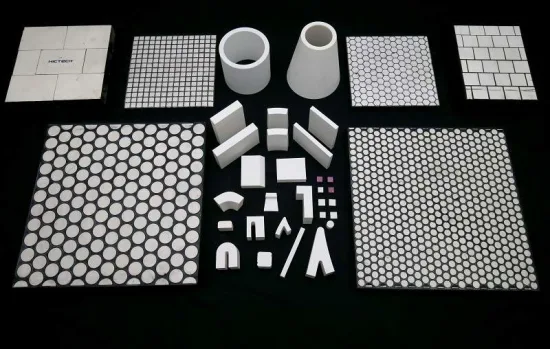 Fornecedor de revestimentos de desgaste com absorção de impacto /Revestimentos de borracha revestidos de cerâmica composta