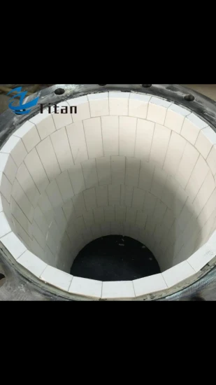 Tubo de aço revestido de cerâmica de alumina Al2O3 92% 95%